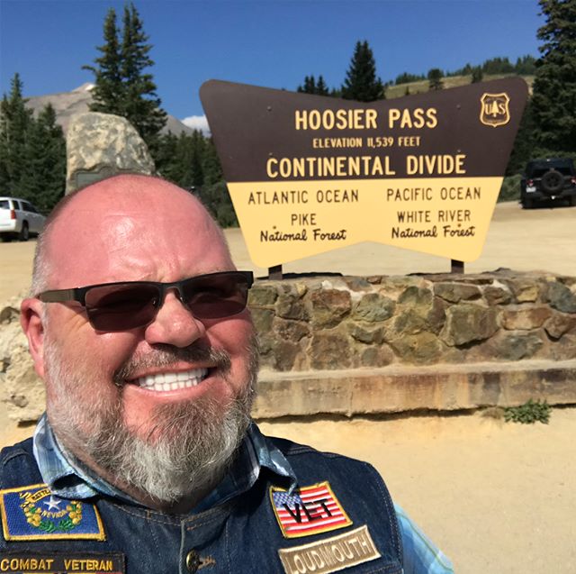 For my last ride I’m Colorado this trip we took a ride over Hoosier pass again in to FairPlay and then went over Guanella Pass into Georgetown for Lunch.