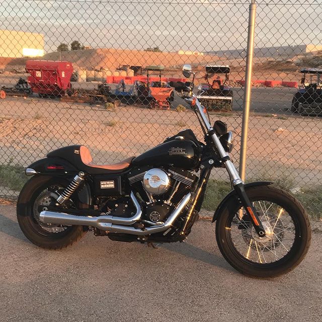 Another Day, Another Dyna Pic. Rode the Dyna to work