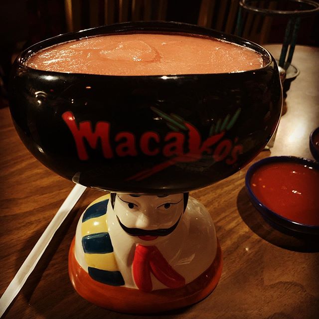 Refreshments while waiting for our dinner @macayosrestaurant